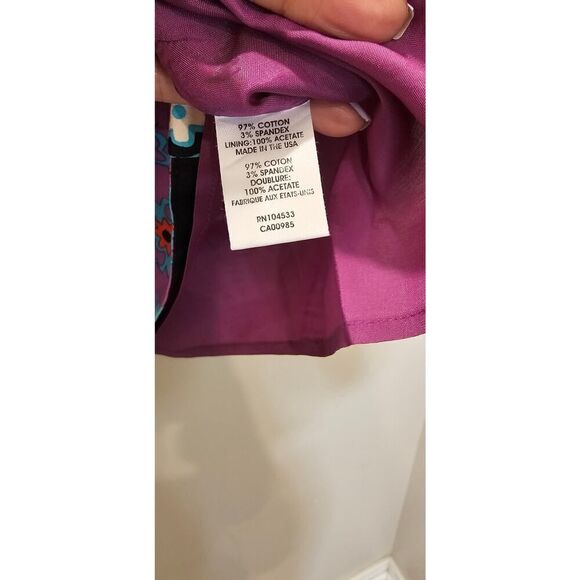 Nanette Sleeveless Multi-Color Mini Dress Size 2 - Picture 5 of 6